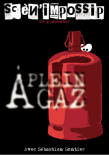 Affiche de la pièce A plein Gaz 