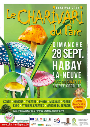 Théâtre au château en plain air, au château du pont d'oye à Habay.